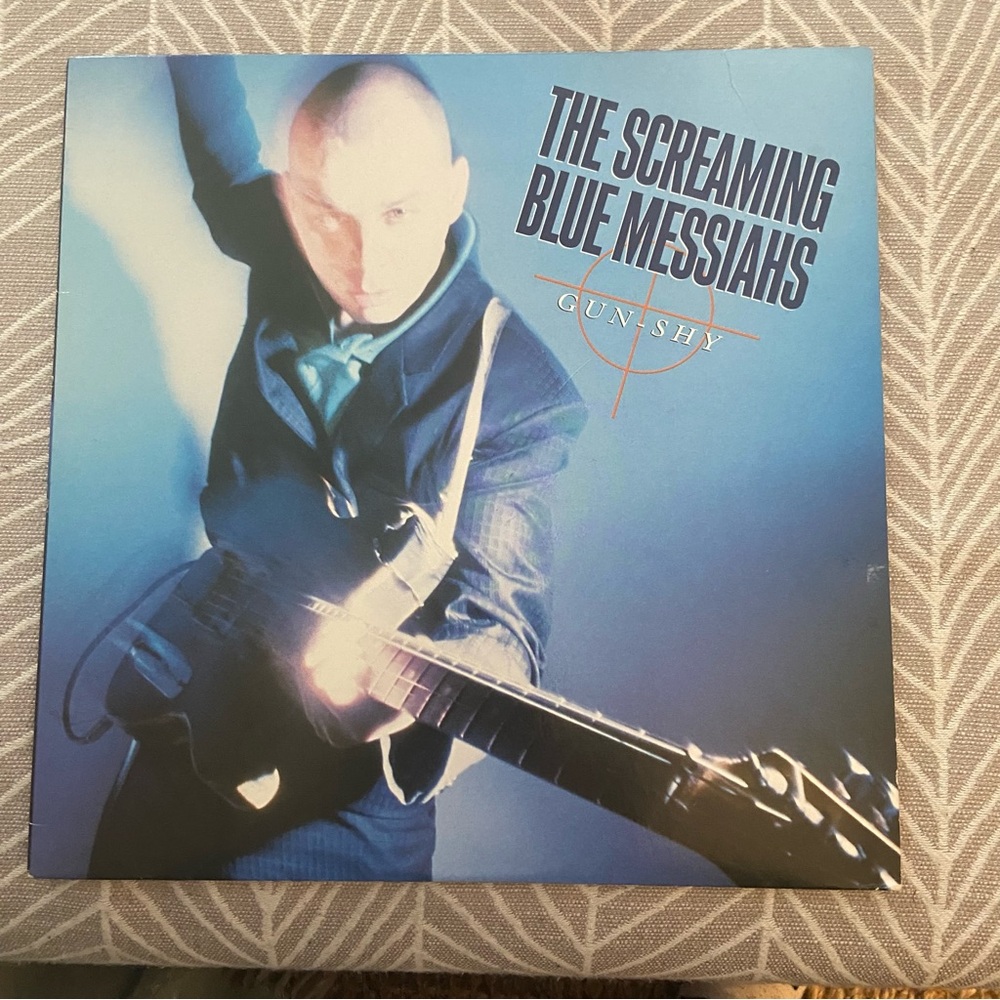 Vintage 1986 The Screaming Blue Messiahs Album Gun Shy